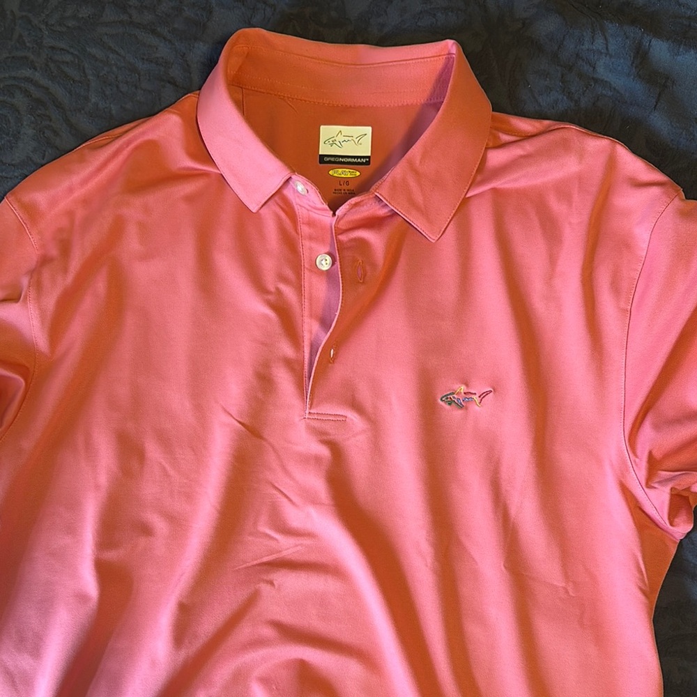 Men's Pink Polo Shirt